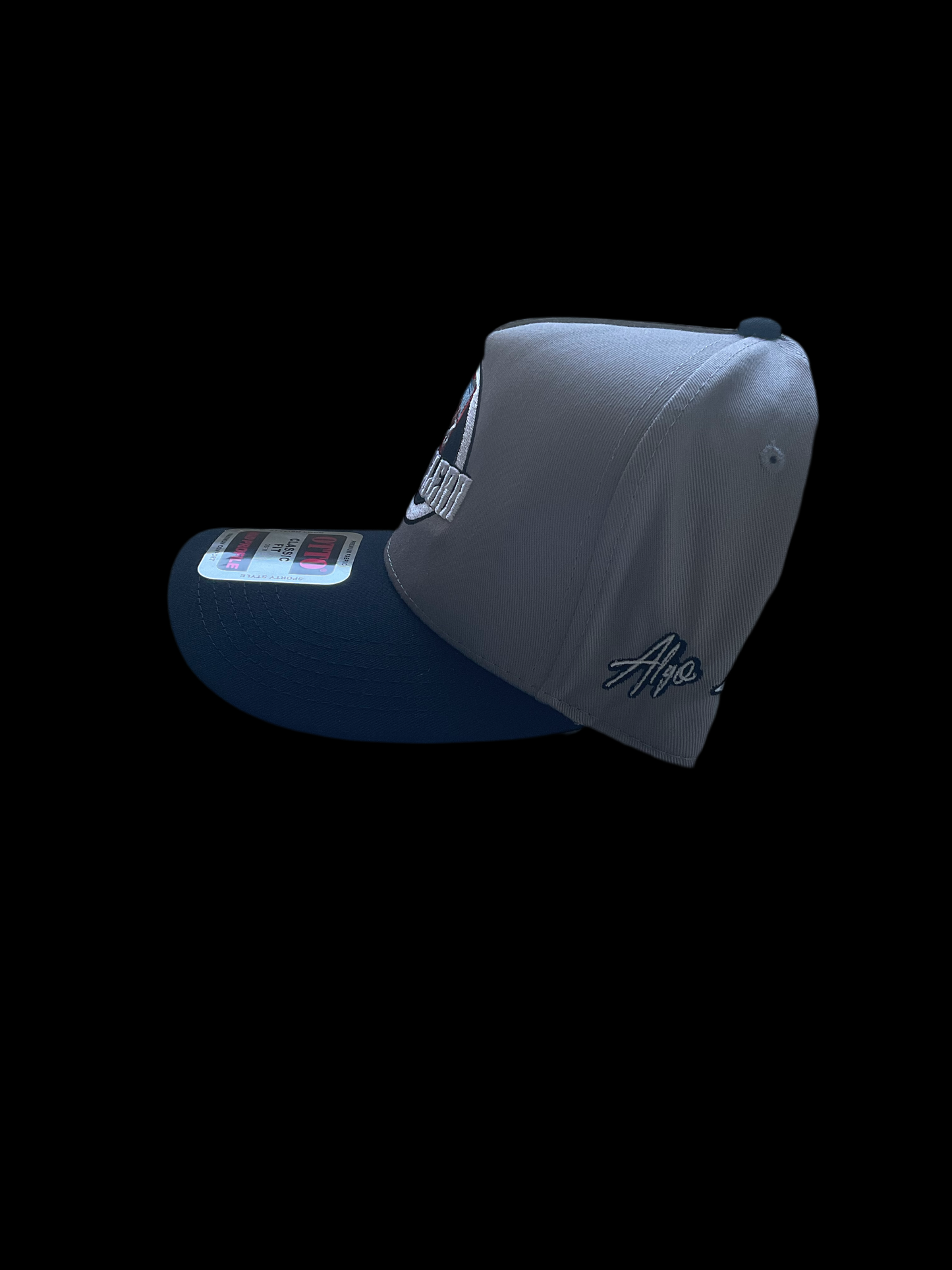 Gray / Black Mid Profile SnapBack