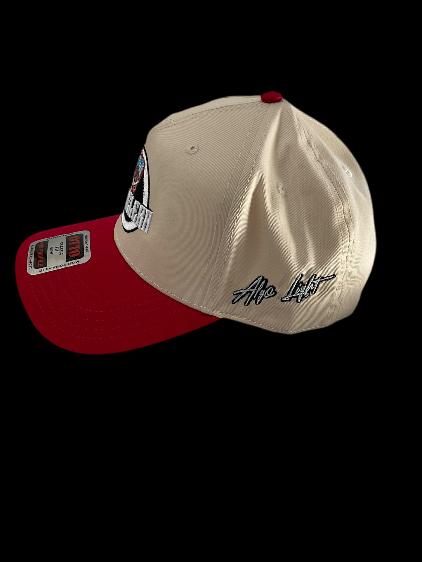 Red Mid Profile SnapBack
