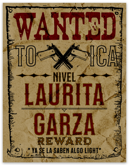 WANTED TOXICA Sticker