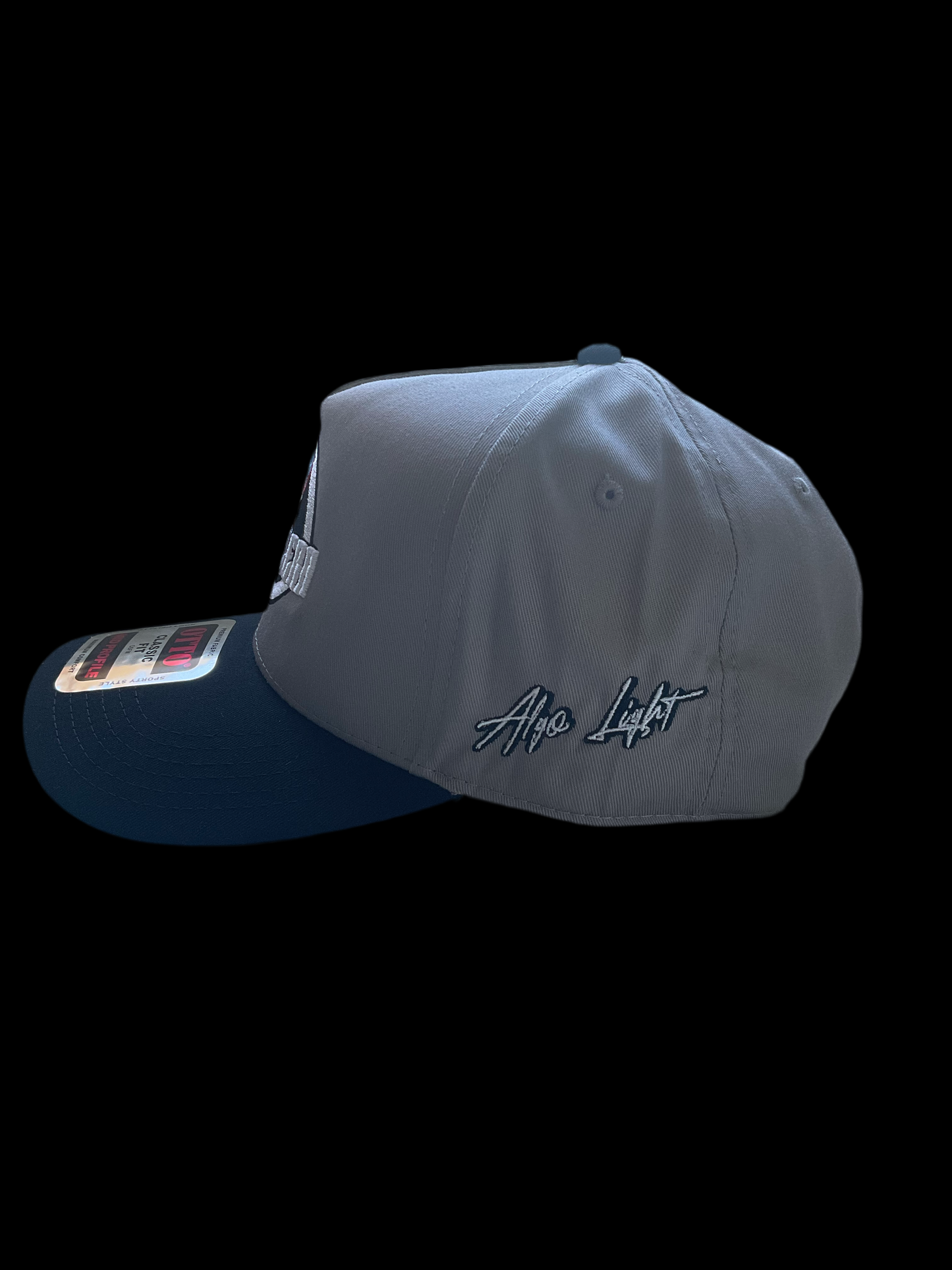 Gray / Black Mid Profile SnapBack