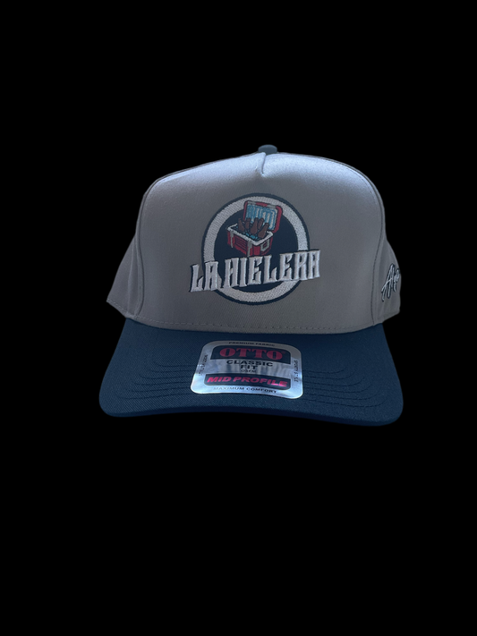 Gray / Black Mid Profile SnapBack
