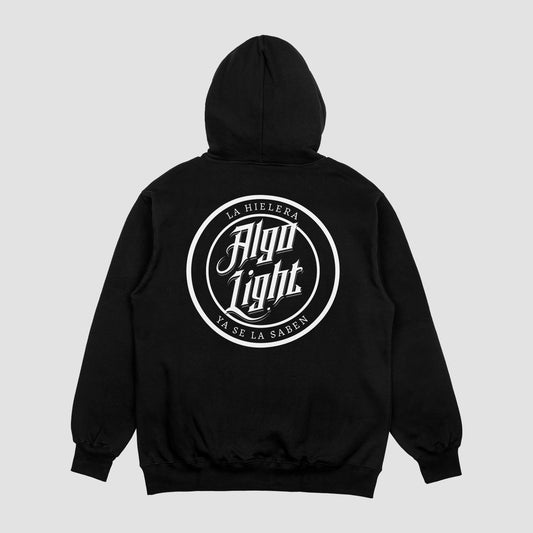 Black/White - Algo Light Hoodie