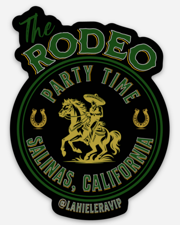 THE RODEO - PARTY TIME STICKER – La Hielera