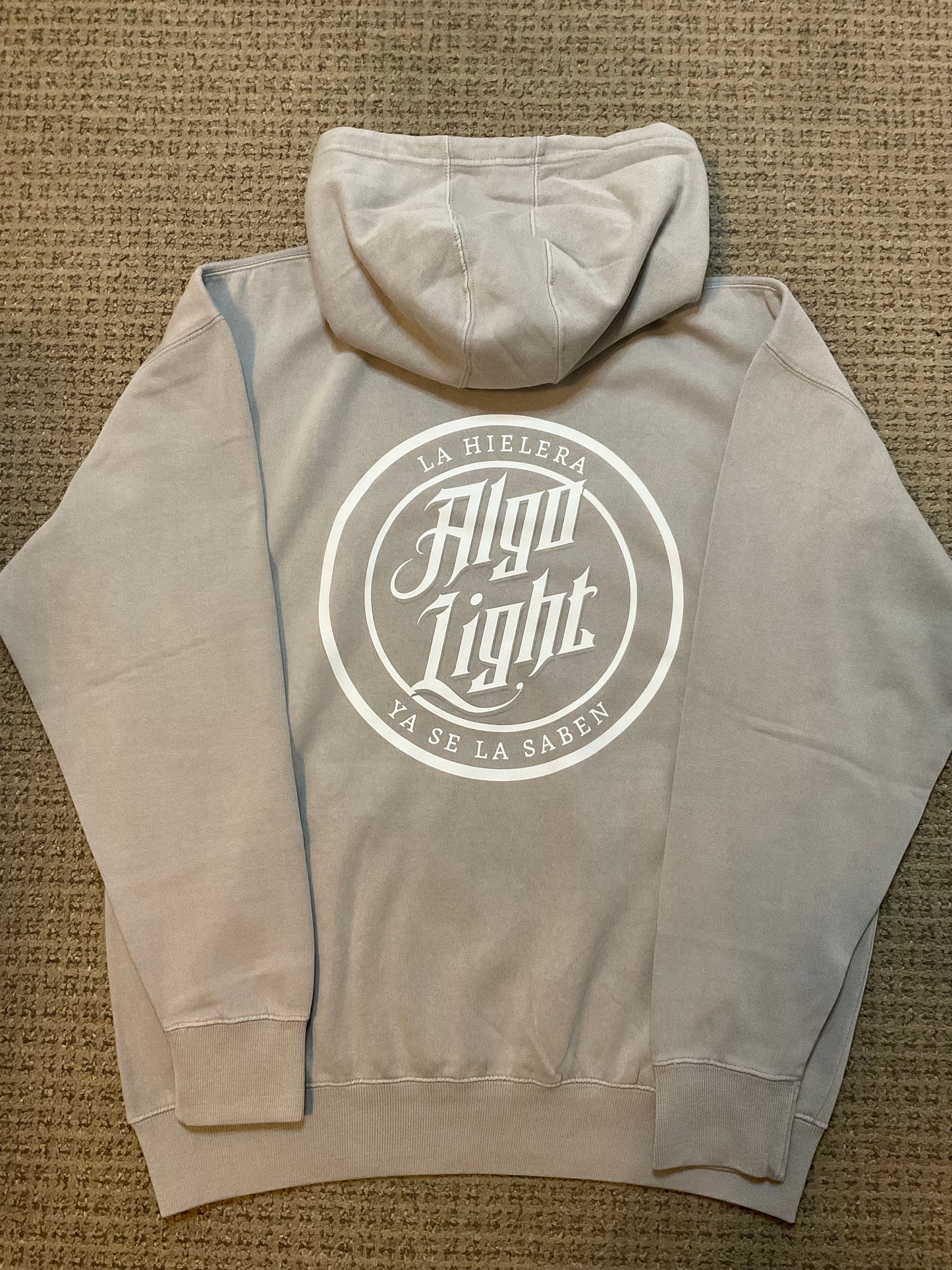 Vintage Silver Algo Light Hoodie