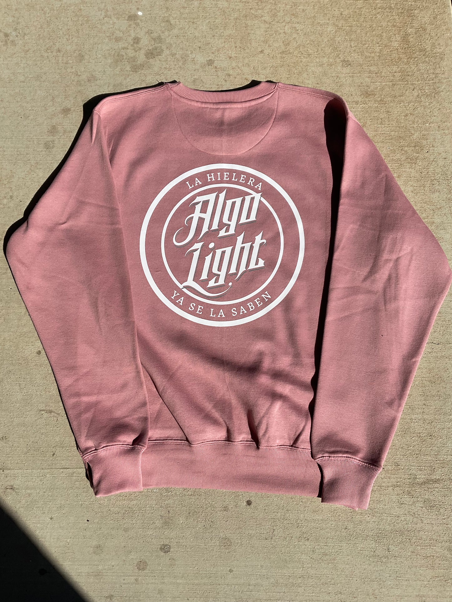 Mauve - Algo Light Crew Sweatshirt