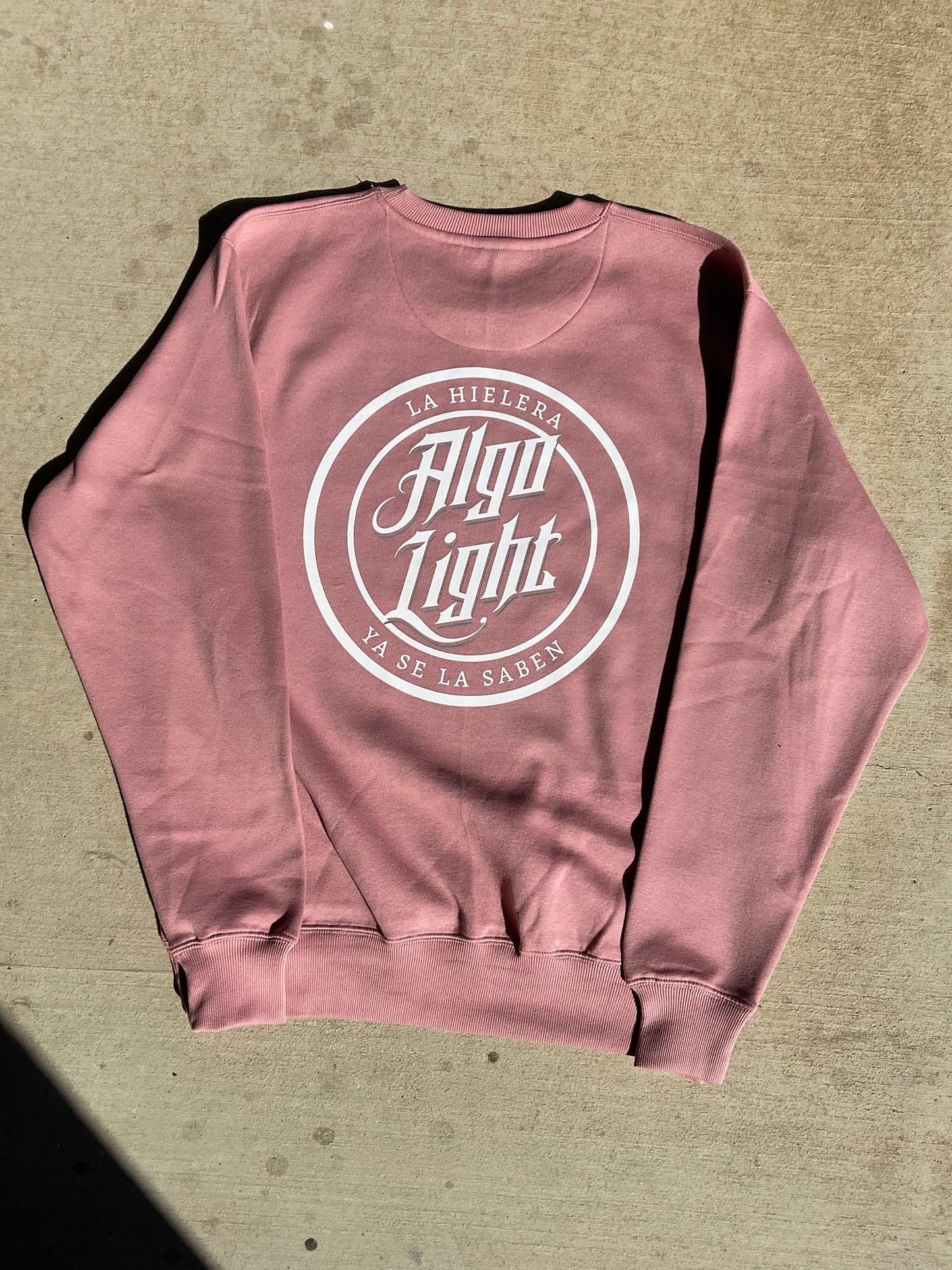 Mauve - Algo Light Crew Sweatshirt